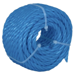 10mm x 15m Blue Poly Rope
